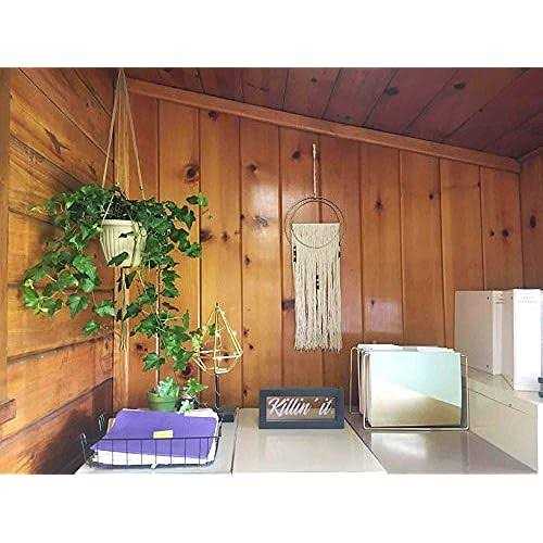 Plant Hanger 10 Pieces Hanging Planter Flower Pot Plant Holder Basket Jute Rope Holder for Indoor Outdoor Garden Home Decorations - Image 2