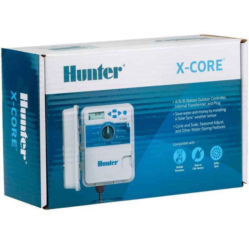 Hunter XC400 X-Core 4-Station Outdoor Irrigation Controller - Image 2