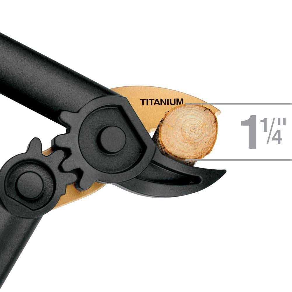 Fiskars 1-1/4 in. Cut Capacity Titanium Coated Steel Blade - Image 4