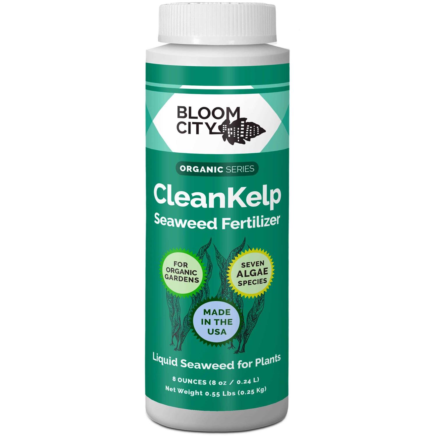 Organic Liquid Seaweed and Kelp Fertilizer Supplement by Bloom City