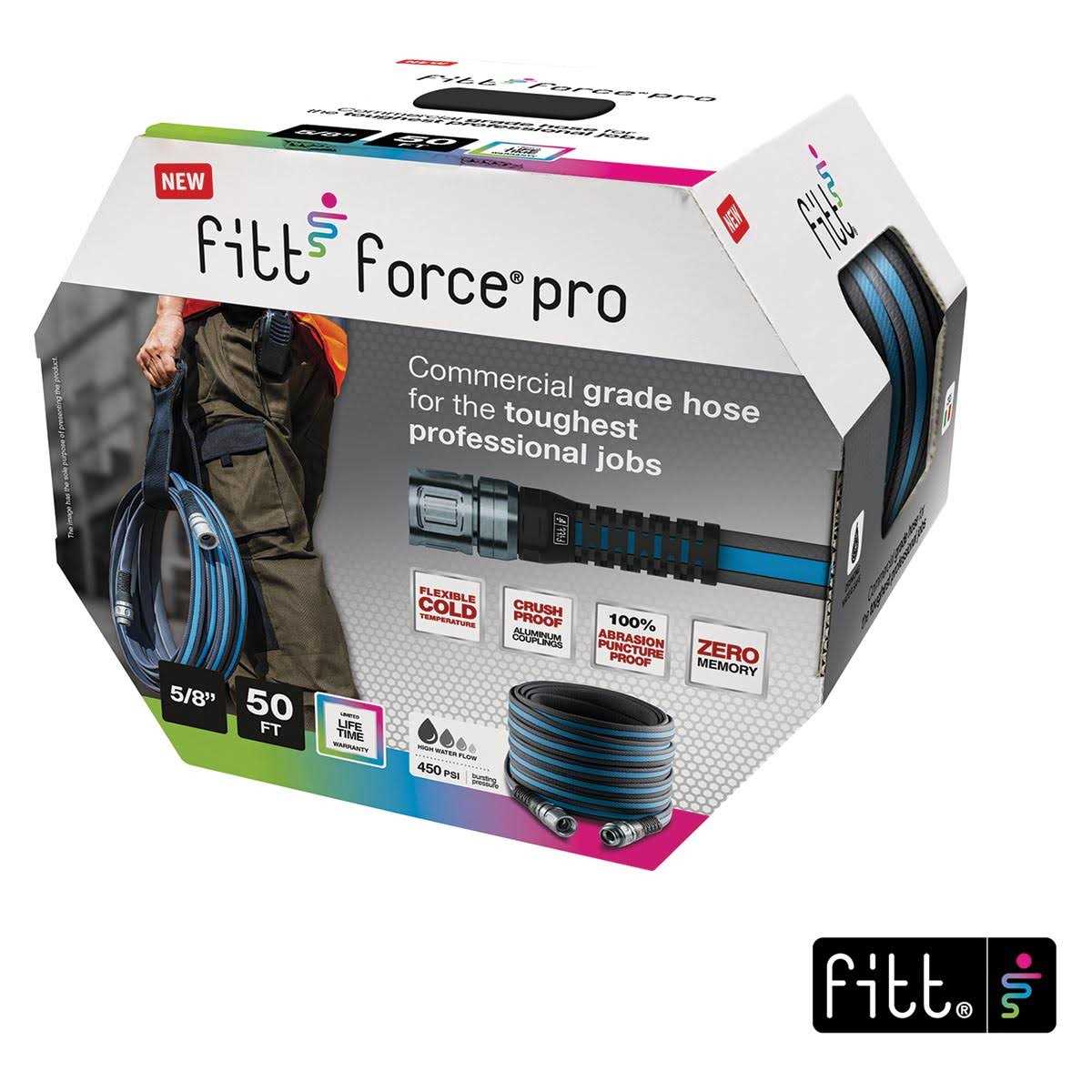 Fitt Force Pro 5/8 in. x 50 ft. Heavy-Duty Commercial Grade Hose - Image 5