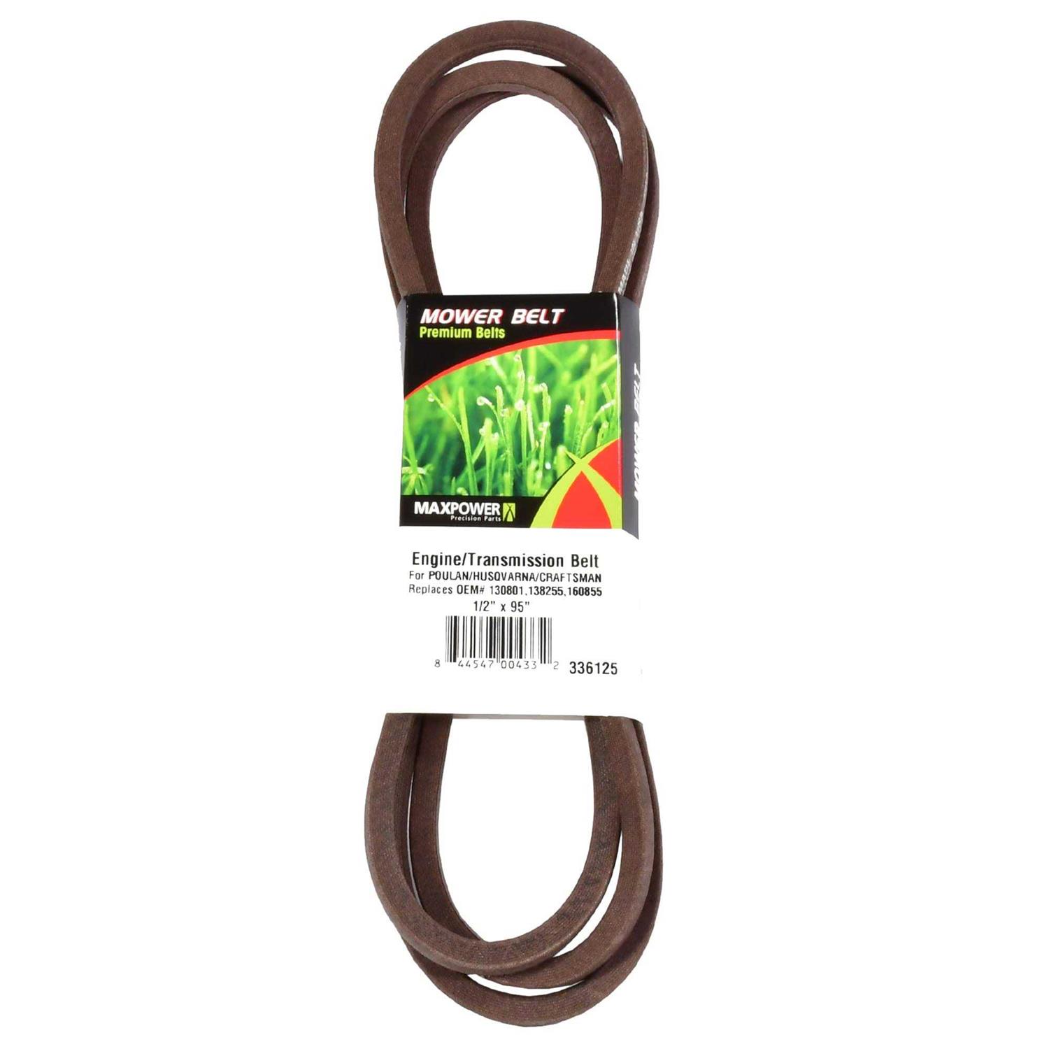 MaxPower 336125 Engine to Transmission Belt for Poulan - Image 2