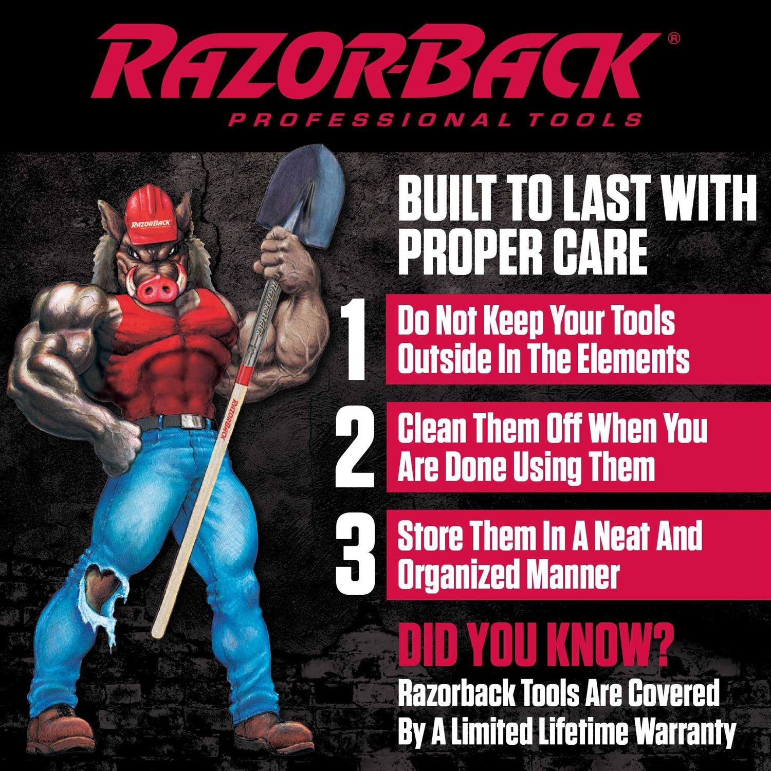 Razor-Back 2451600 Floor Scraper,14 - Image 2