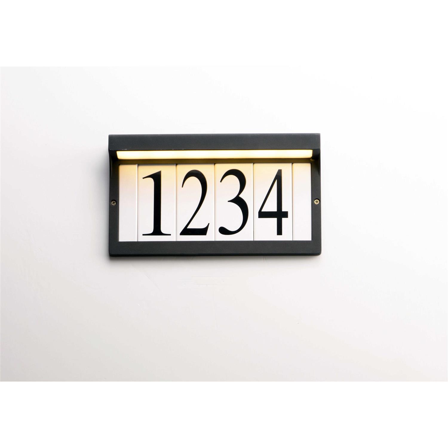 Maxim LED Address Light Frame 53610BK - Image 3