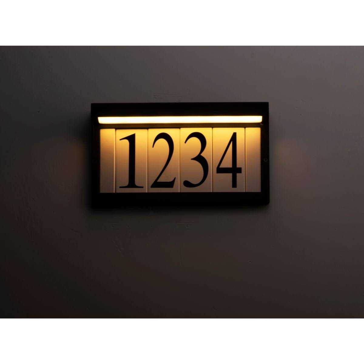 Maxim LED Address Light Frame 53610BK - Image 4