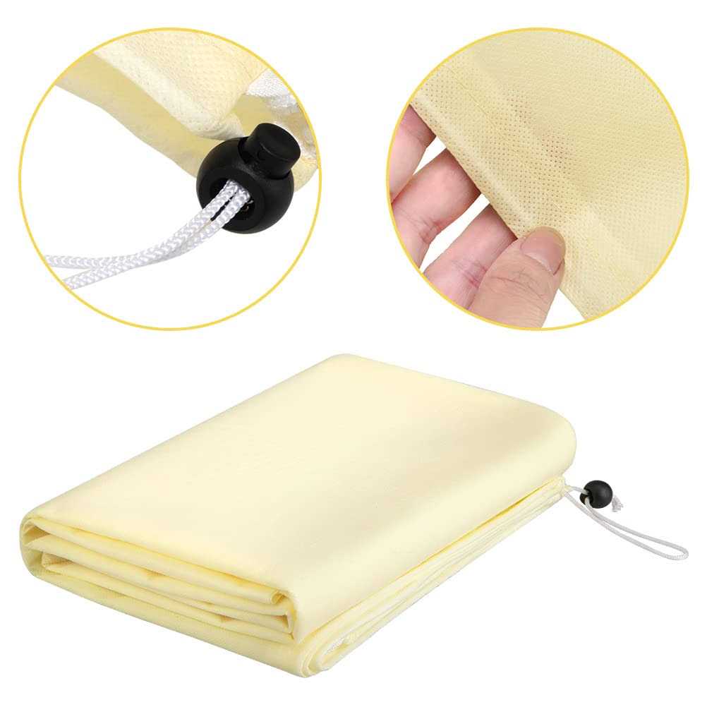 Homimp Frost Protection for Plants,2 Pack of Drawstring Plant Covers Warm Plant Protection Cover Bags for Winter Frost Cold - Image 4