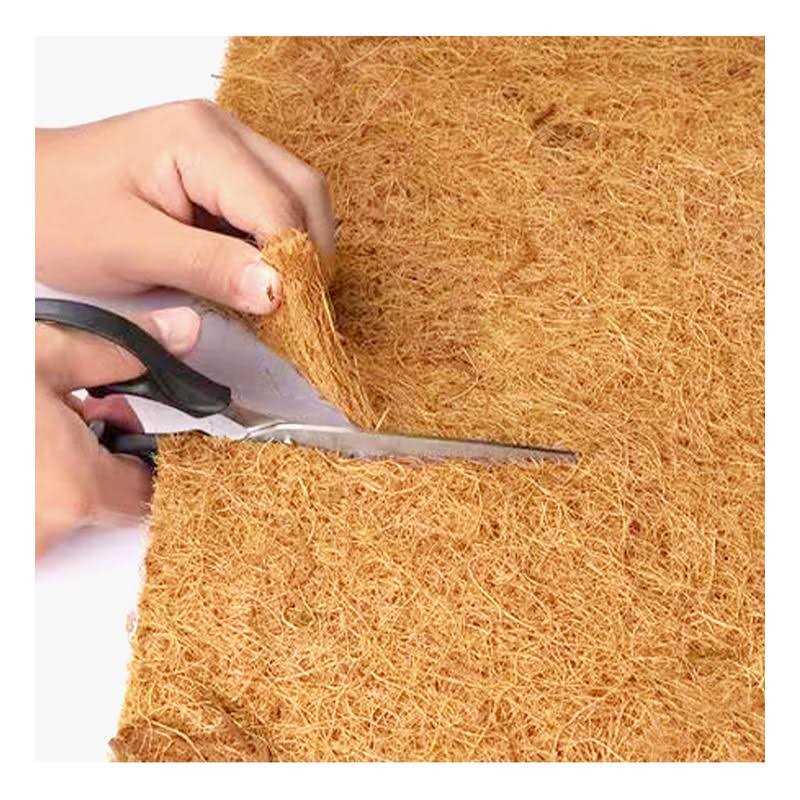 SUNYAY Natural Coco Liner Roll Coconut Coir Liner Sheets Coco Mat for Planter Flower Basket Garden Decoration Animal - Image 4