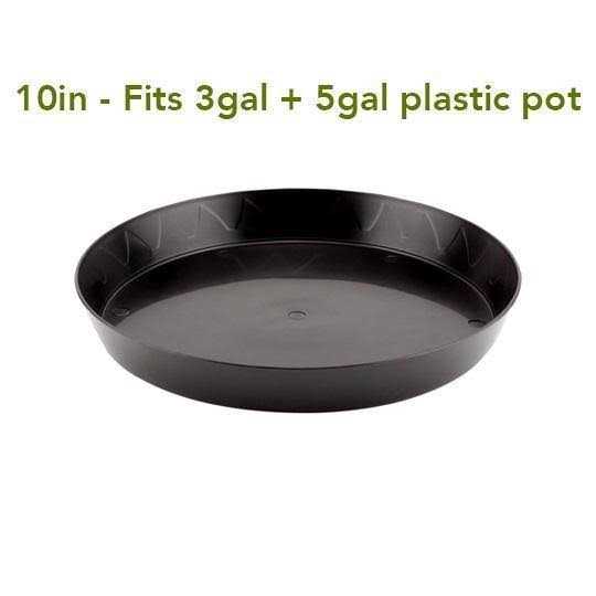 Gro Pro Heavy Duty Black Saucer - Image 2