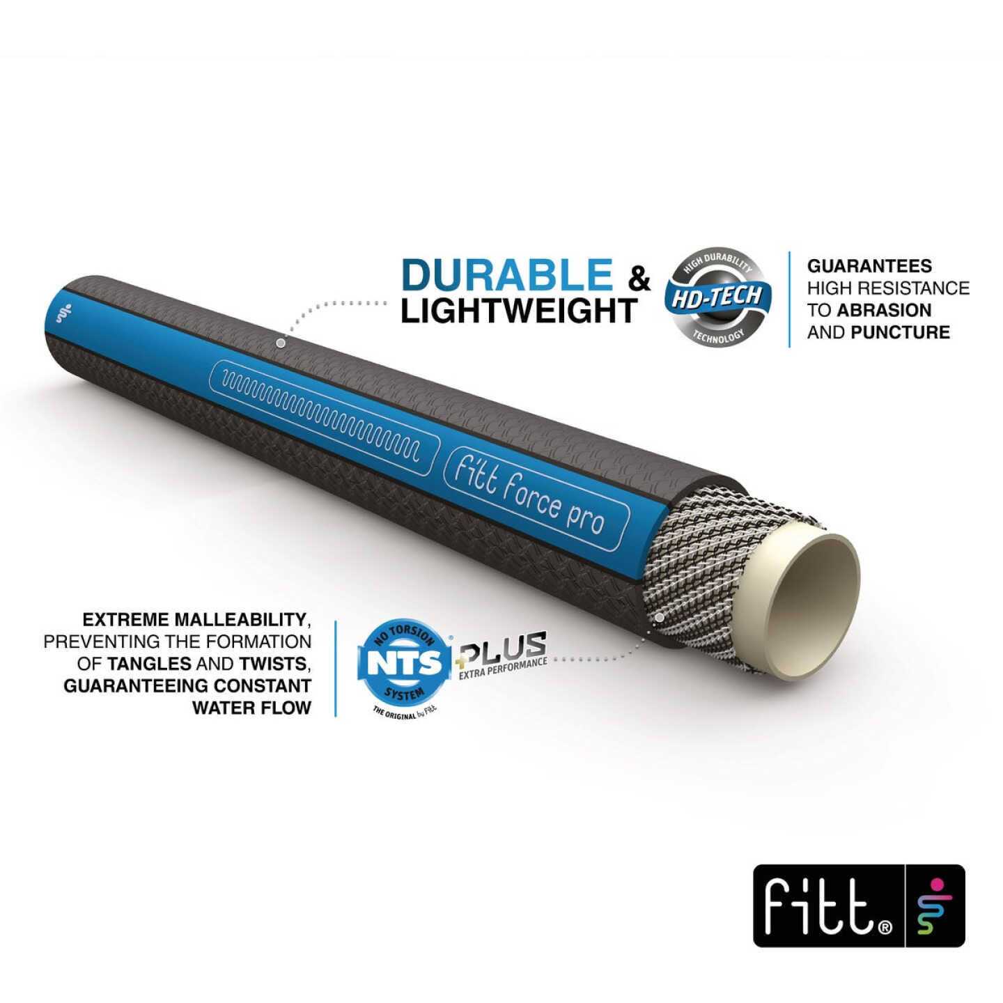 Fitt Force Pro 5/8 In. x 25 ft. Commercial Grade Hose - Image 2