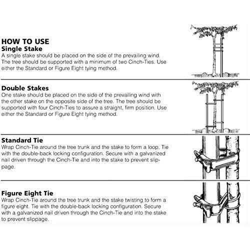 One Stop Outdoor Usa Made Universal Tree Ties 32 inch - Image 2