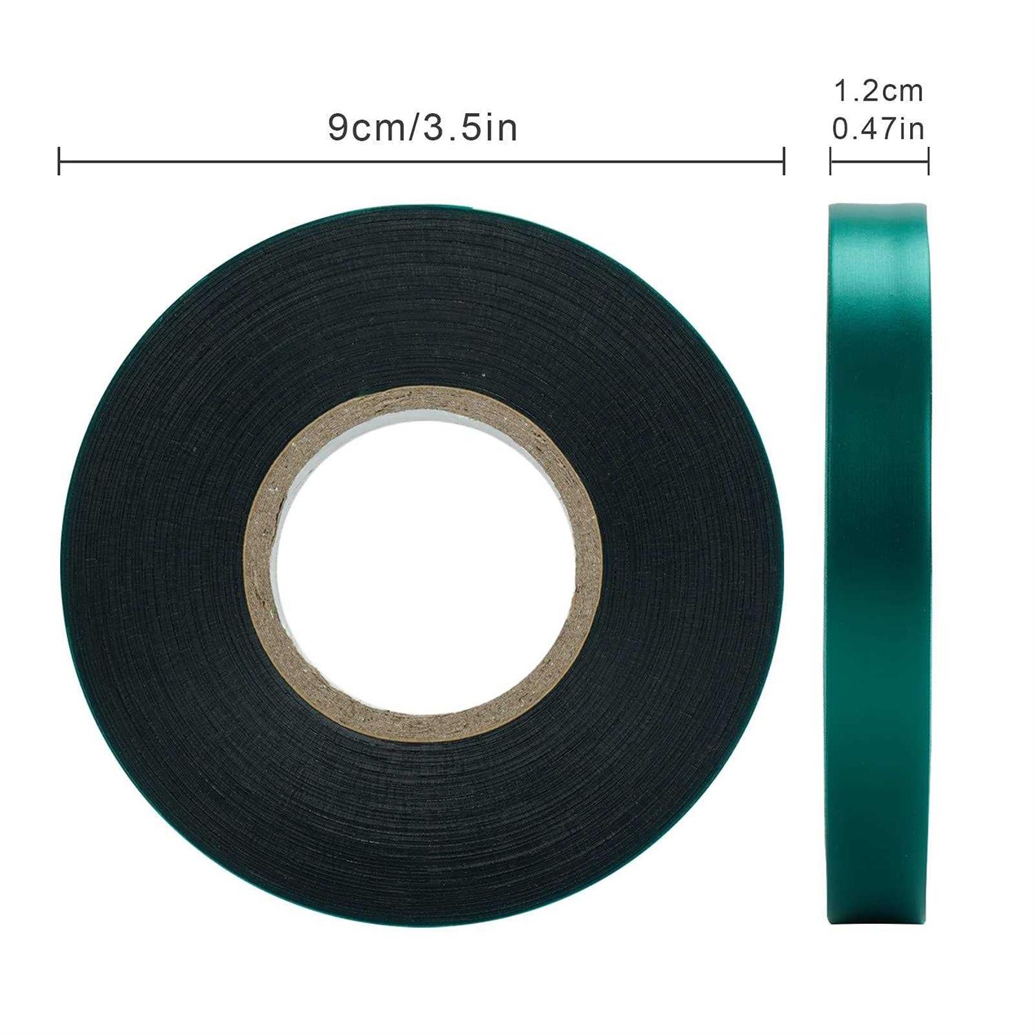 feitengda PVC Garden Tie Tape Stretch Tie Tape Reusable Plant Ties Tapes Plant Ribbon Vinyl for Indoor Outdoor Patio Plant 2 Rolls 147 Feet - Image 5
