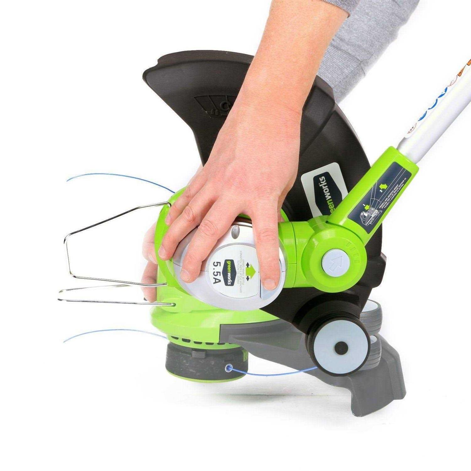 Greenworks 21272 5.5 Amp 15-Inch Corded String Trimmer - Image 2