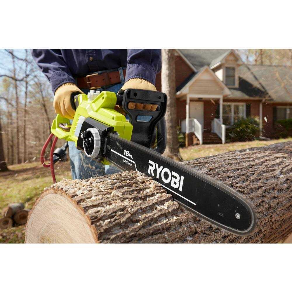 Ryobi 16 in. 13 Amp Electric Chainsaw - Image 2