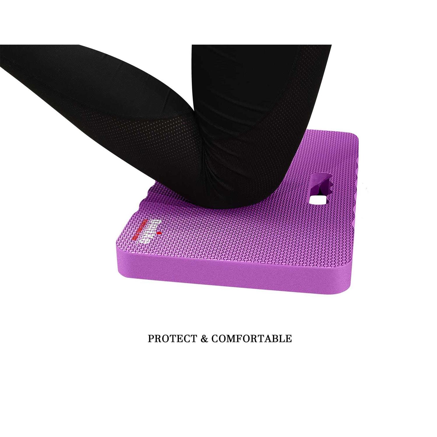 Omixe Extra Thick Kneeling Pad Comfy Foam Kneeler Mat Garden Knee Pad Cushion for Gardening Planting Yard Work Prayer Yoga Mechanic Exercise Workout - Image 5