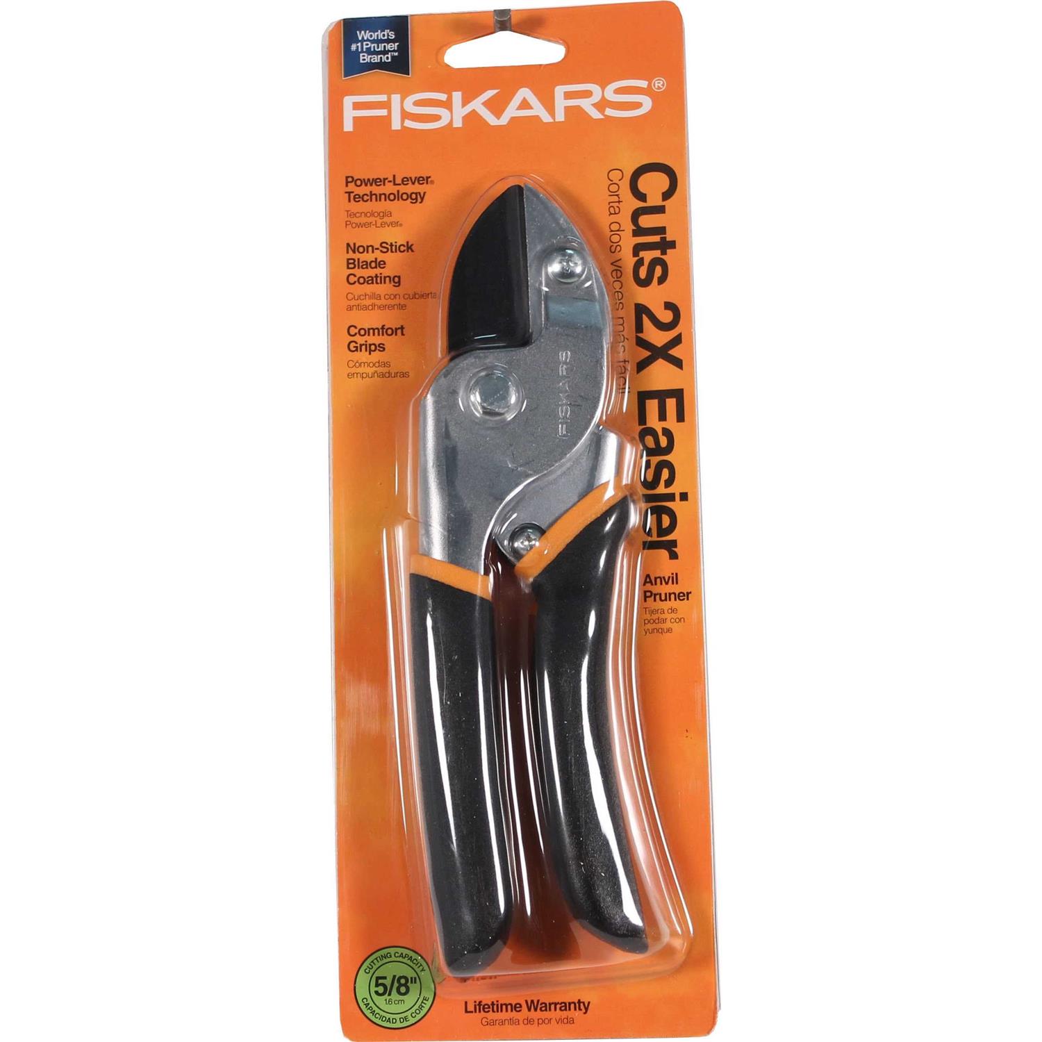 Fiskars Power Lever Anvil Pruner - Image 5