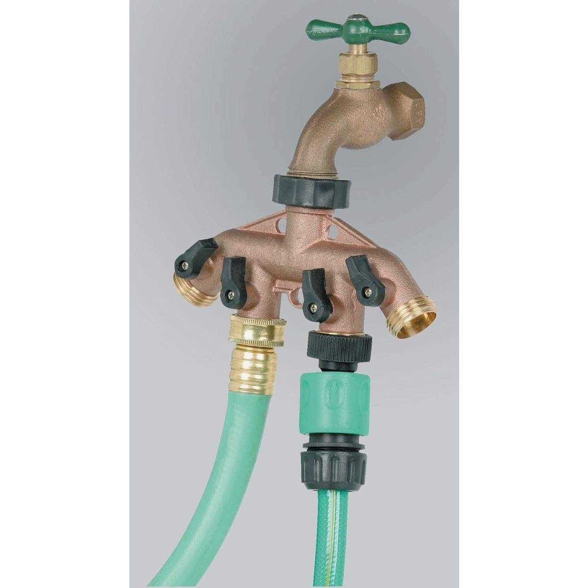 One Stop Gardens 4-in-1 Solid Brass Faucet Expander