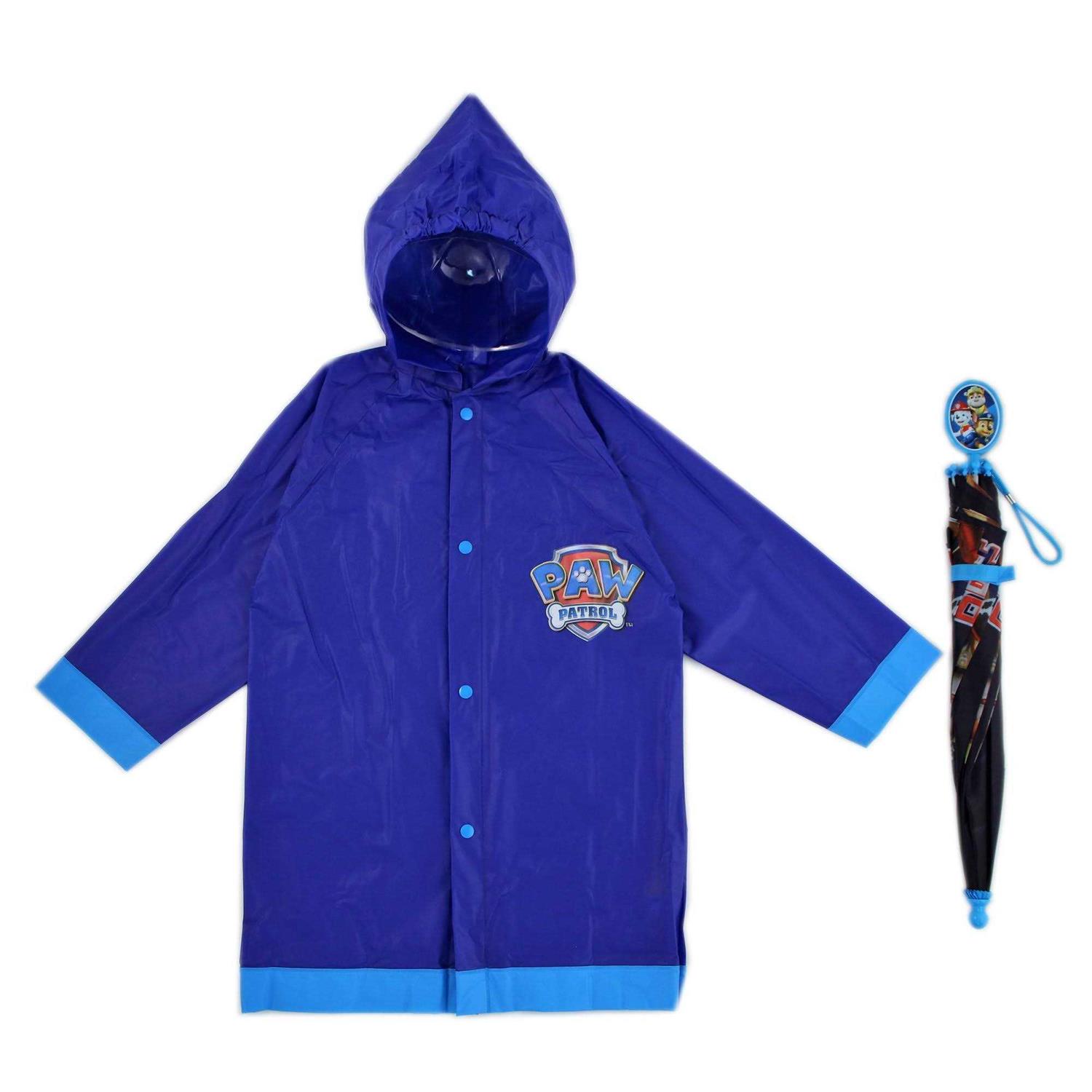 Nickelodeon Paw Patrol Raincoat and Umbrella Set Kids - Image 4