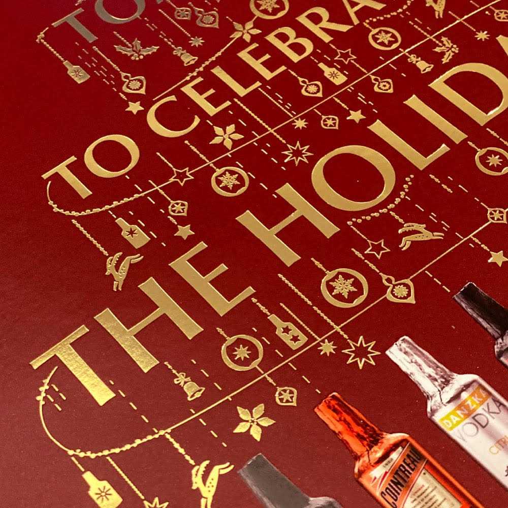 Anthon Berg Chocolate Liquor Bottles Advent Calendar - Image 3