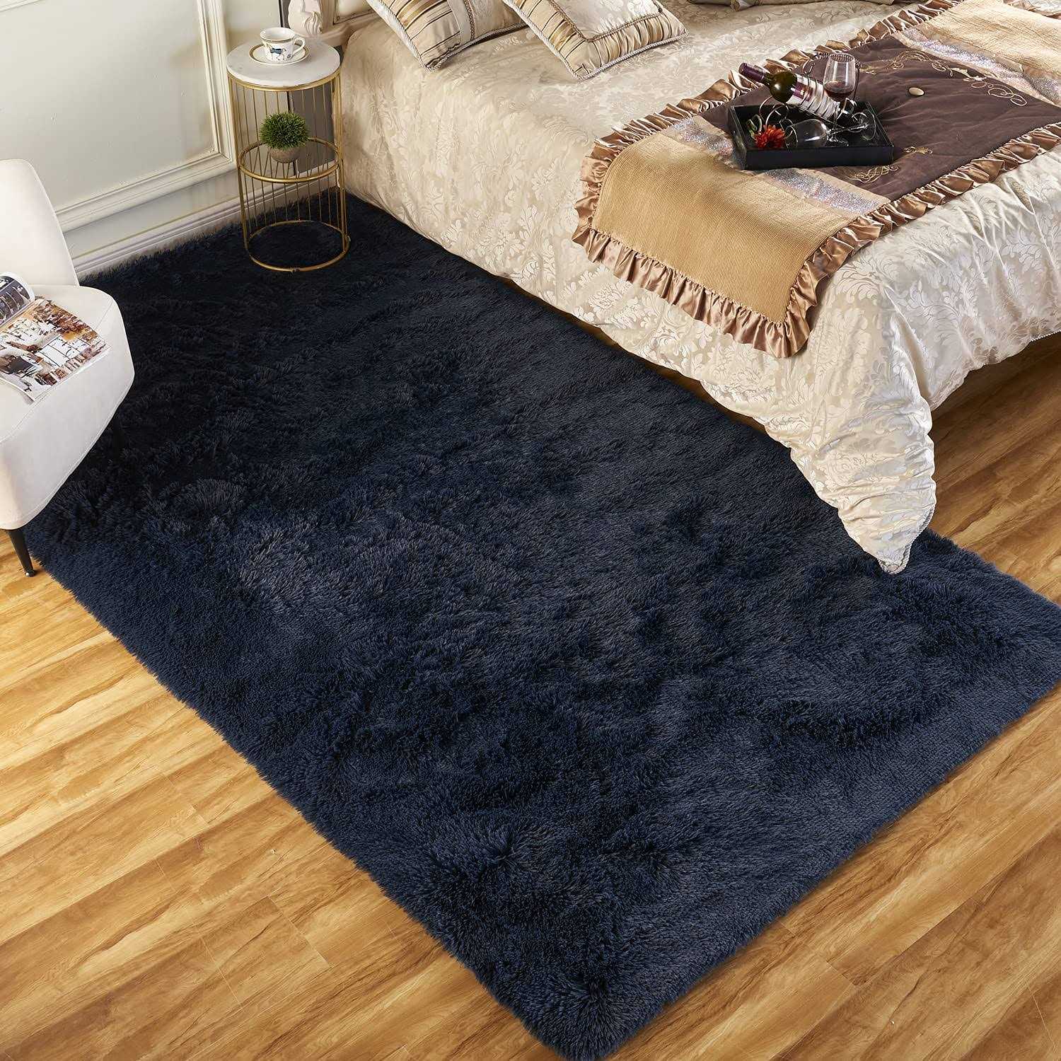 EasyJoy Area Rugs For Bedroom Living Room Fluffy - Image 5