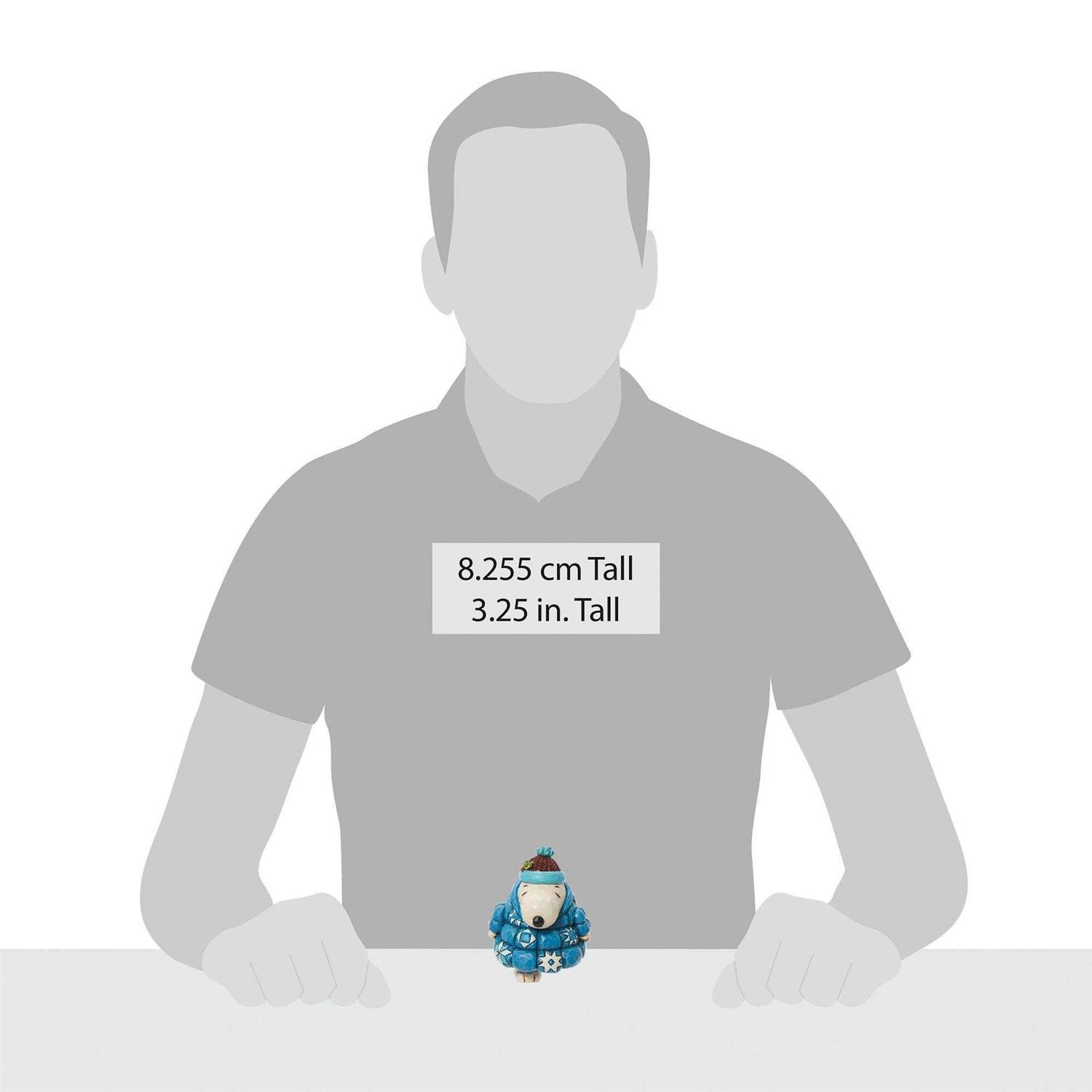 Jim Shore Peanuts Snoopy Puffer Jacket Mini Figurine - Image 2