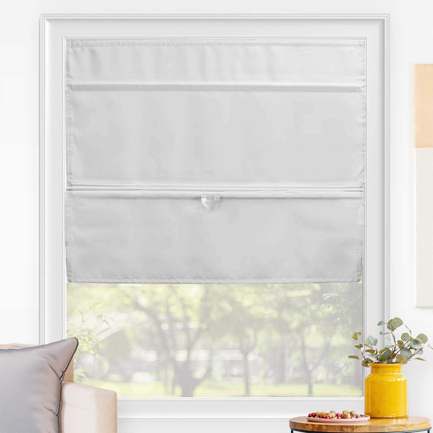 Chicology Blackout Cordless Roman Shades Del Mar 64 - Image 4