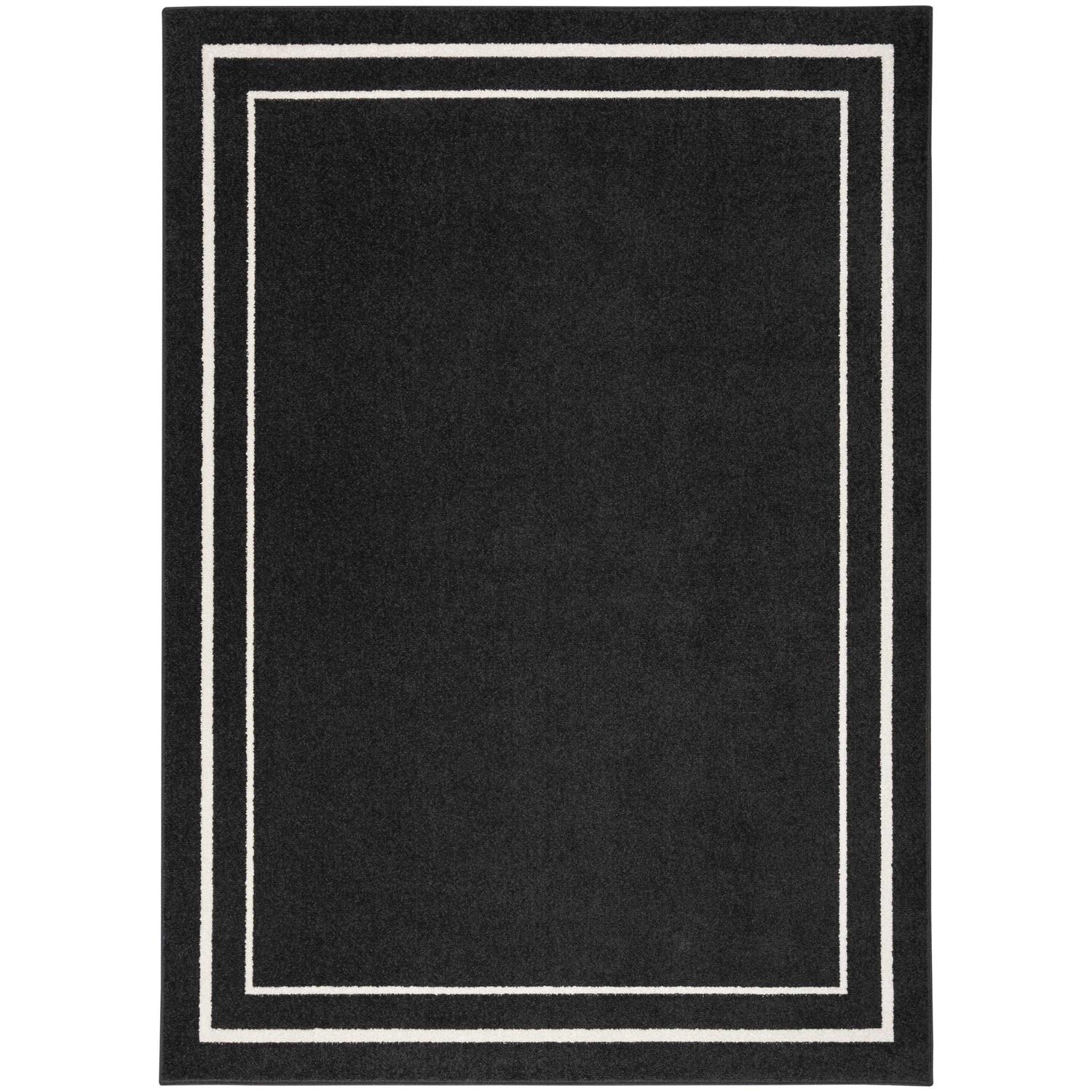 Nourison Essentials Ivory Indoor/Outdoor Area Rug - Image 4