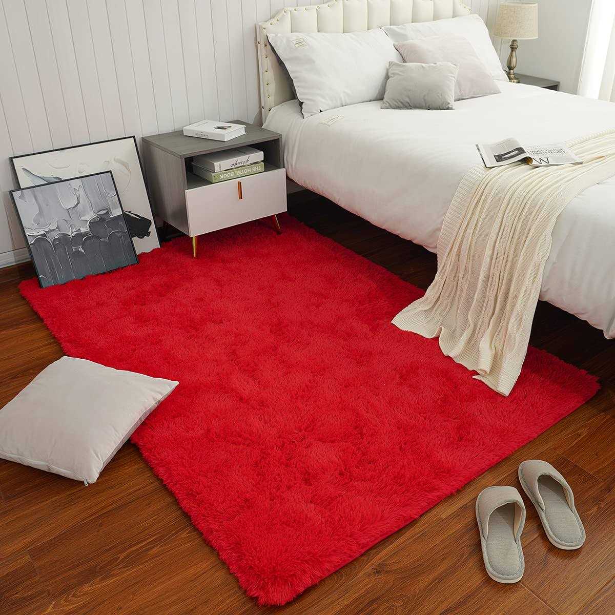 Chicrug Soft Area Rugs for Bedroom Living Room Plush Fluffy Rug - Image 4