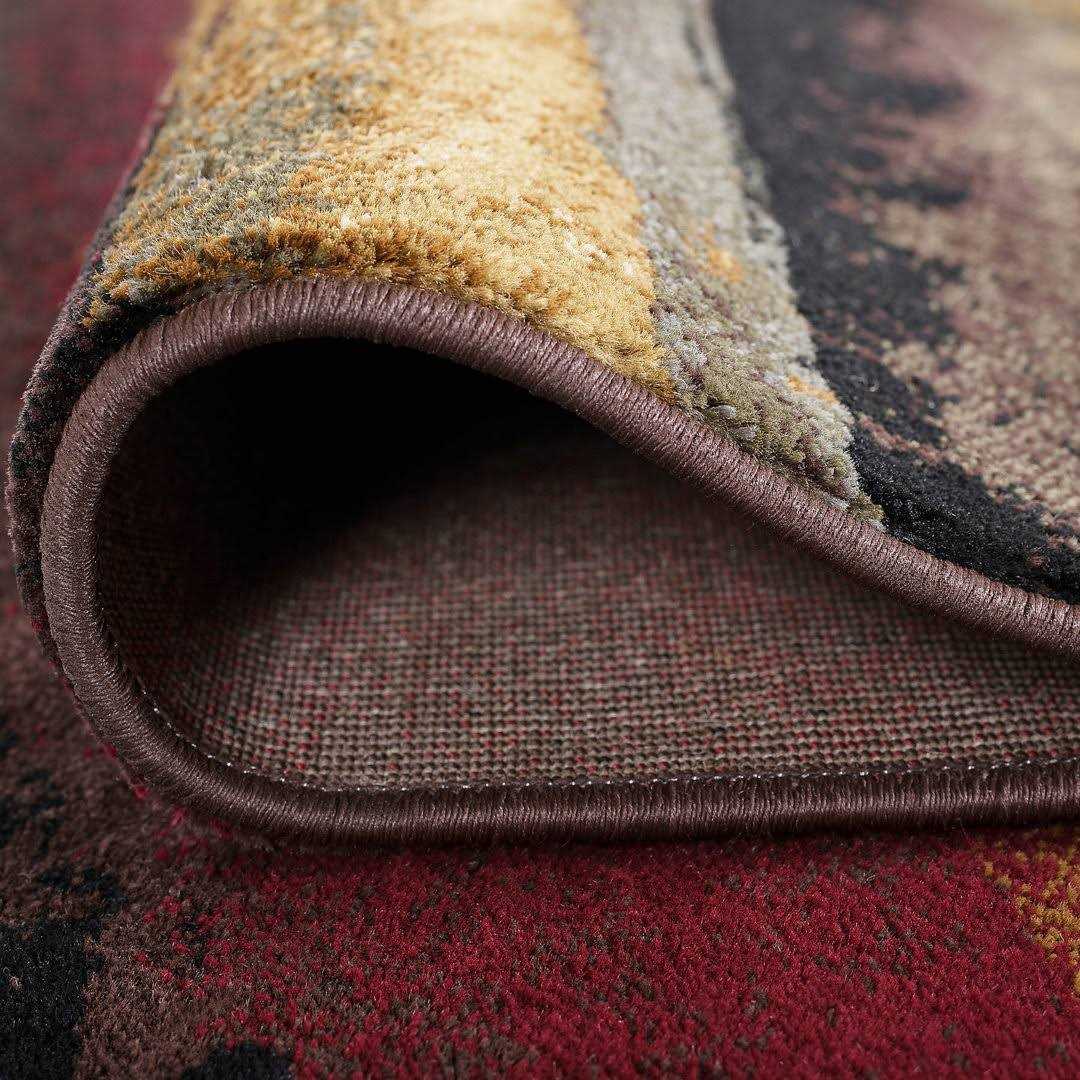 Ebern Designs Hartle Brown/Beige Area Rug - Image 4