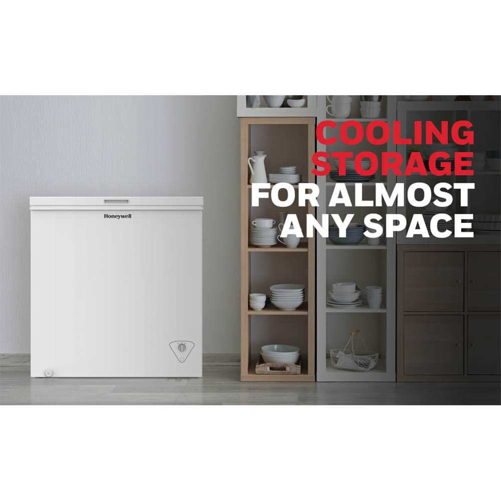 Honeywell 3.5 cu. ft. Chest Freezer with Storage Basket - Image 2